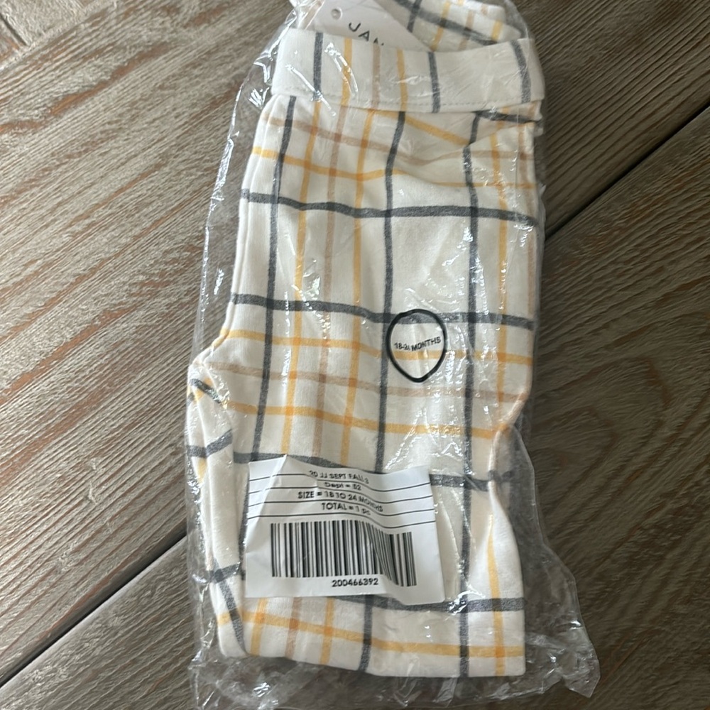 Ponte Knit Fall Plaid Pants